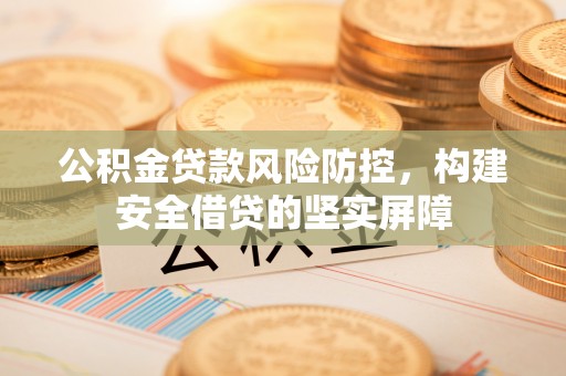 拜泉公积金贷款风险防控，构建安全借贷的坚实屏障