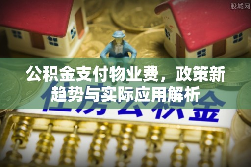 拜泉公积金支付物业费，政策新趋势与实际应用解析