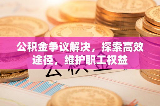 拜泉公积金争议解决，探索高效途径，维护职工权益